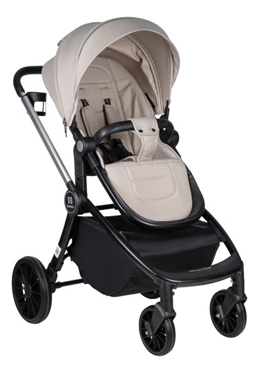 Коляска Farfello Baby Shell 3 в 1 / 2024 кофейный BBS-003