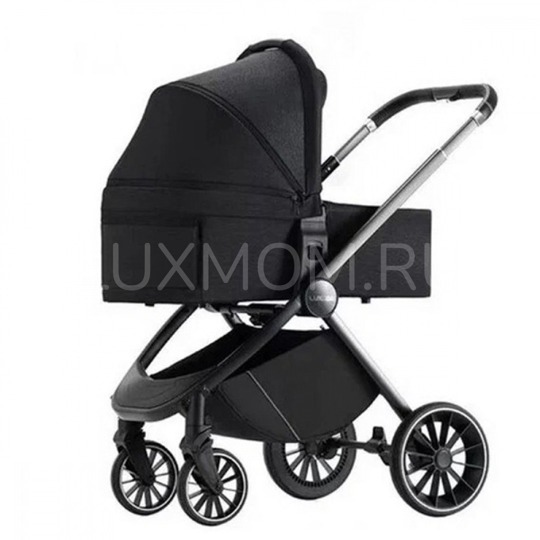 Прогулочная коляска LuxMom 760 2в1 синяя