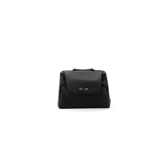 Коляска Adamex NOLA Natura 2 в 1 / CARBON-11 Черная ткань, черная экокожа