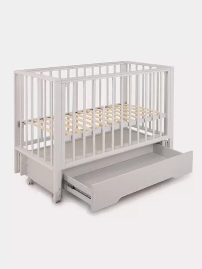 Кроватка Rant Bergen Plus универсальный маятник ящик / 800 Crystal Beige