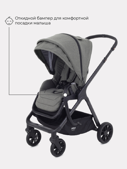 Коляска MOWBaby Move 2 в 1 / MB401 Green