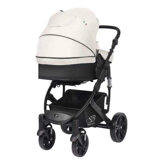 Коляска-трансформер Sweet Baby Comfort 2 в 1 / Black Beige