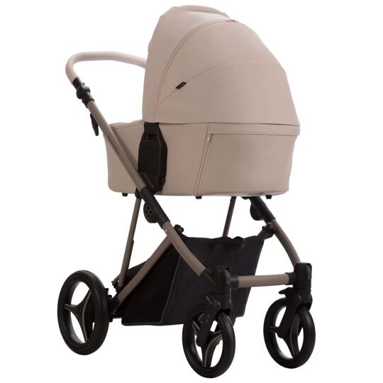 Коляска Bebetto PELPASSO PRO 2 в 1 / pro 02 kaszmir (св.бежевая кожа)
