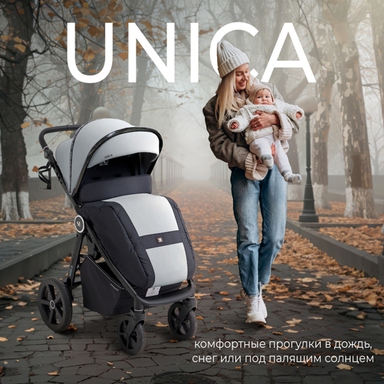 Прогулочная коляска Sweet Baby Unica / Grey