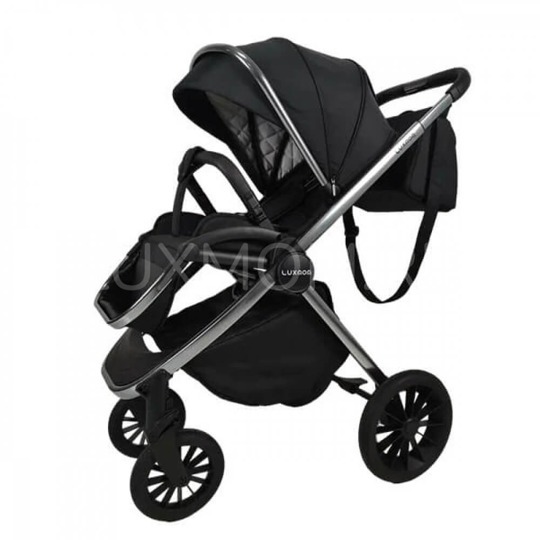 Прогулочная коляска LuxMom 750 2в1 черная