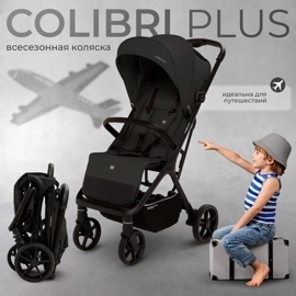 Прогулочная коляска Sweet Baby Colibri Plus / Black