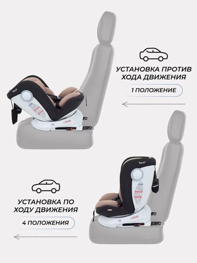 Автокресло Rant DRIVE isofix  (0-36 кг) /  LB619 Beige