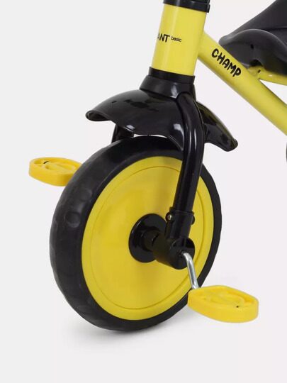 Детский трехколесный велосипед  Rant Basic CHAMP RB251 / Yellow