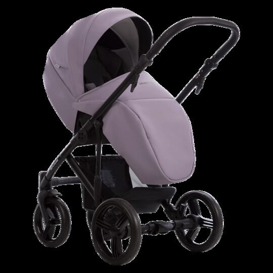 Коляска Bebetto Magnum Light Pro 3 в 1 / light pro 06 (фиолетовая кожа)