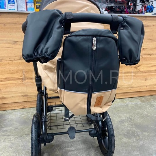 Прогулочная коляска LuxMom Cobabe 6300L 2в1 коричневая