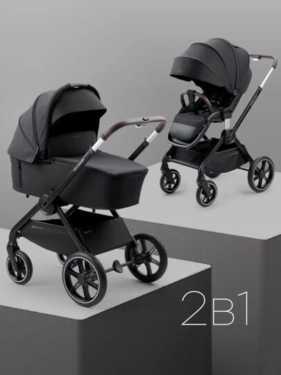 Коляска Happy Baby KIDLANDER 2 в 1 /  black