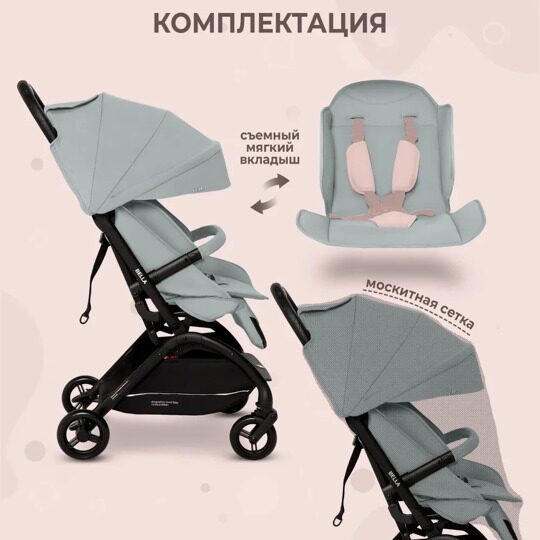 Прогулочная коляска Sweet Baby Bella / Grey
