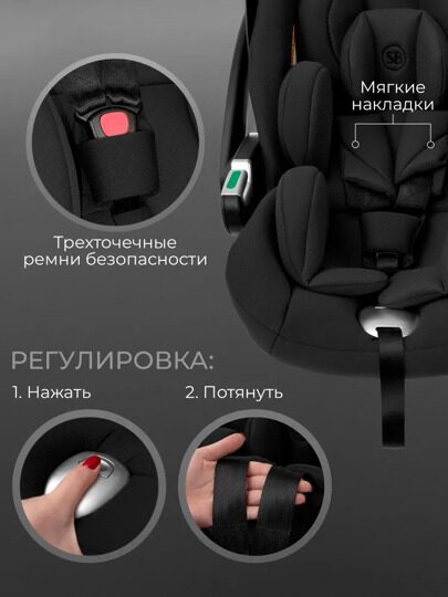 Автокресло Sweet Baby Premier / Black