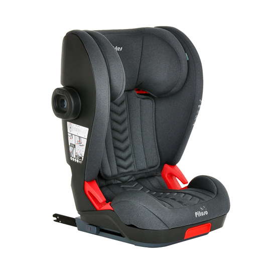 Автокресло Pituso ARTES isofix 15-36 кг Dark grey