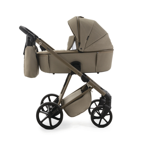 Коляска Adamex DELTA NATURA 3 в 1 / DN-6-TAUPE (СЕРО-БЕЖЕВЫЙ)