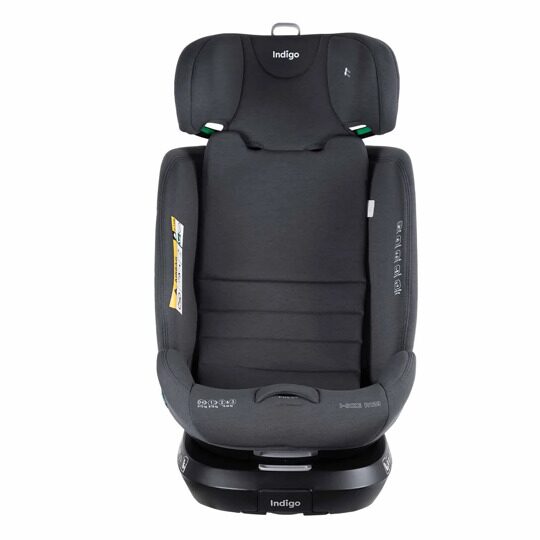 Автокресло Indigo E-TRON ISOFIX I-SIZE (0-36 кг) серый