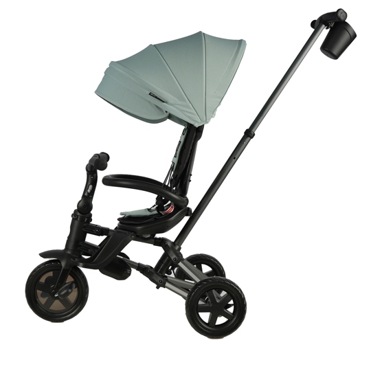 Складной трехколесный велосипед Qplay S700-16 Sprinter Mint (EVA/Graphite)