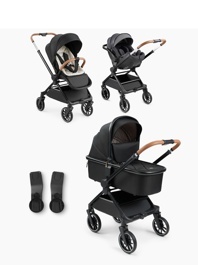 Коляска Happy Baby CELINE PRO 3 в 1 /  black
