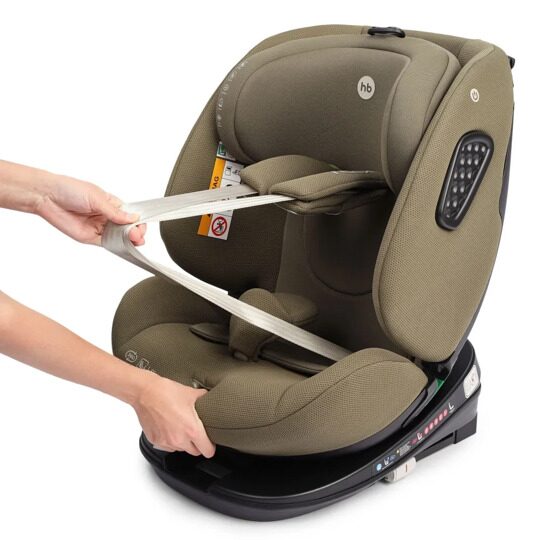 Автокресло Happy Baby REEX isofix (0-36 кг) / dark olive