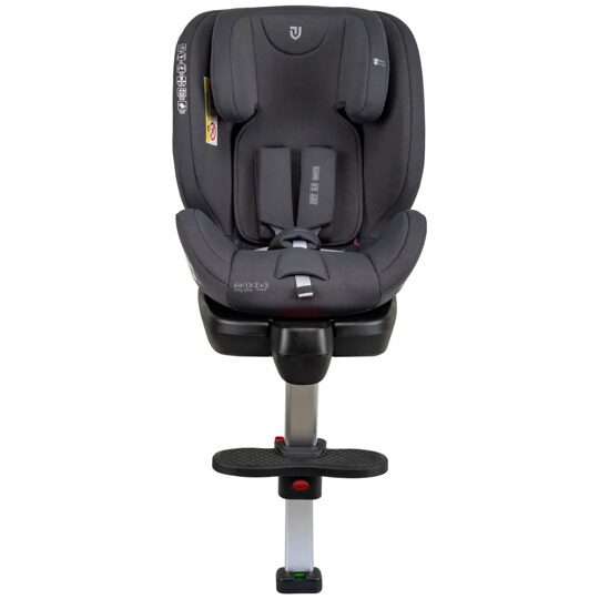 Автокресло детское Jovola JET 8.0 Isofix 0-36 кг с упором в пол / серый