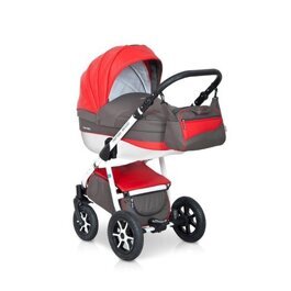 Коляска Expander MONDO ECCO 2 в 1 / 27 серый-красный
