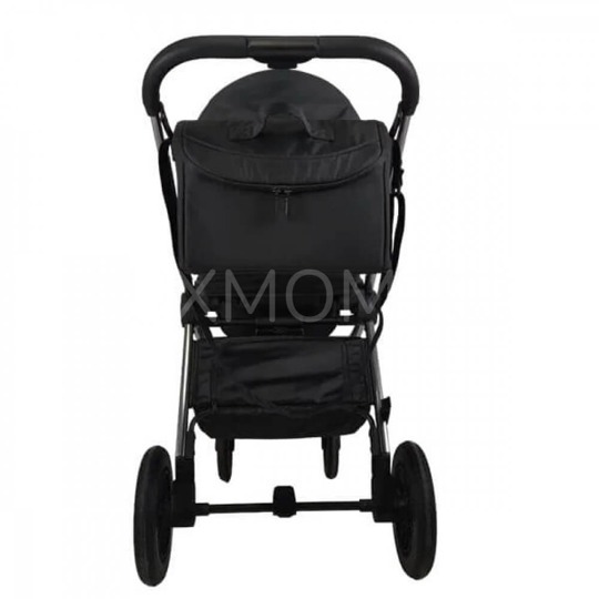Прогулочная коляска LuxMom 750 2в1 черная