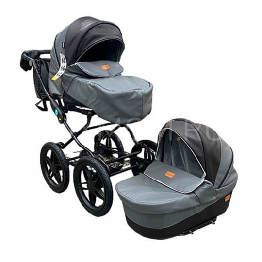 Прогулочная коляска LuxMom Cobabe 6300L 2в1 серая