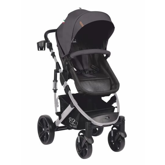 Коляска-трансформер Sweet Baby Comfort 2 в 1 / Black Grey