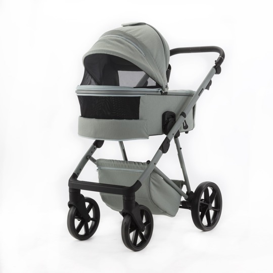 Коляска Adamex DELTA NATURA 3 в 1 / DN-8-MINT (Мята)