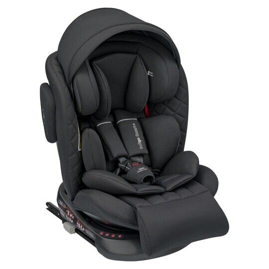 Автокресло Indigo SMART Plus Isofix 0+1+2+3 (0-36 кг) / черный