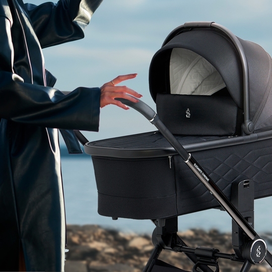 Коляска SBL Elegante 2 в 1 / Chrome  Black