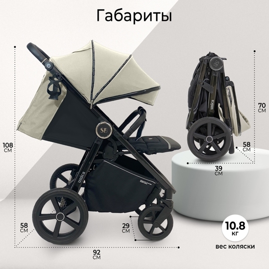 Прогулочная коляска Sweet Baby Unica / Olive Green