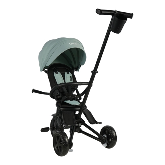 Складной трехколесный велосипед Qplay S700-16 Rider Mint (EVA-Black)
