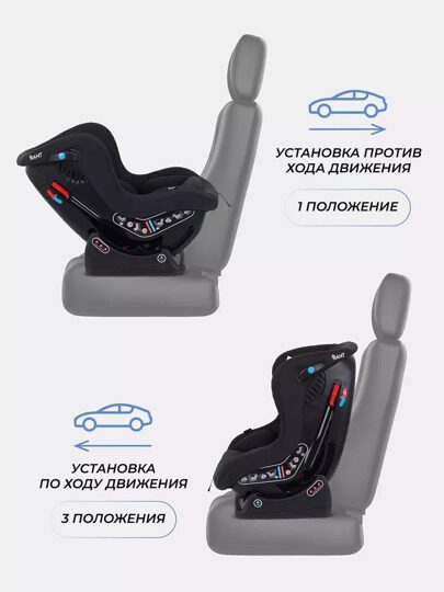 Автокресло Rant Pilot (0-18 кг) / LB-777 Black