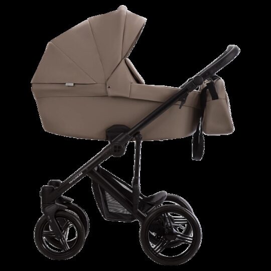 Коляска Bebetto Magnum Light Pro 3 в 1 / light pro 05 (т.бежевая кожа)