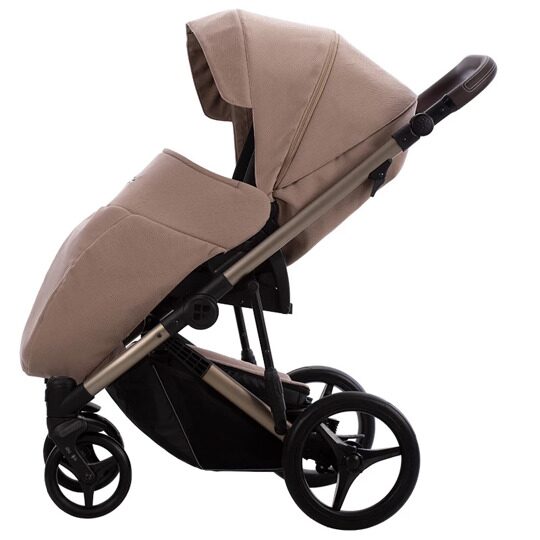 Коляска Bebetto Loren Premium Class SAND 3 в 1 / Sand 02 (бежевый)
