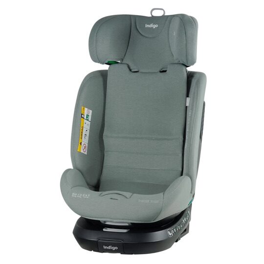 Автокресло Indigo E-TRON ISOFIX I-SIZE (0-36 кг) зеленый