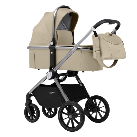 Коляска Sweet Baby Verde 3 в 1 / Silver Beige