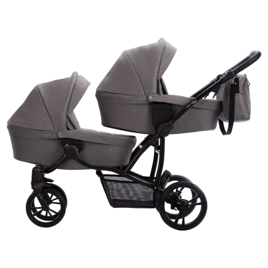 Коляска для двойни BEBETTO-42 2 в 1 / 24 (серый)