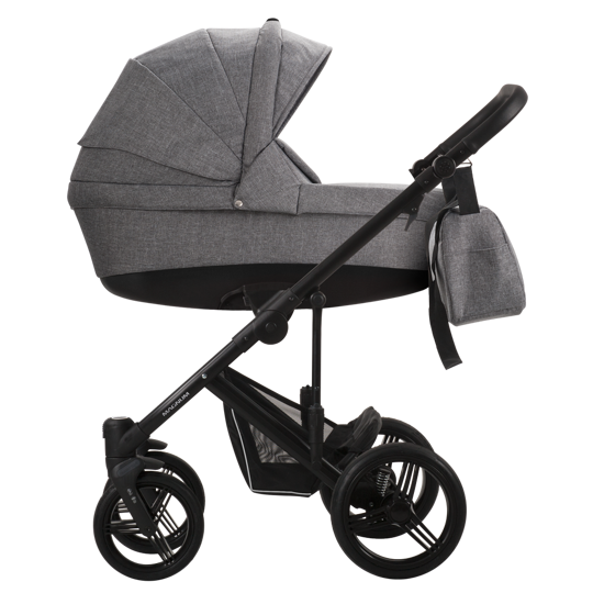 Коляска Bebetto MAGNUM LUX 3 в 1 / LG195 (т.серый)