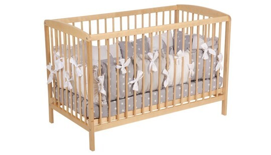 Детская кроватка Polini kids SIMPLE / 101 натуральный