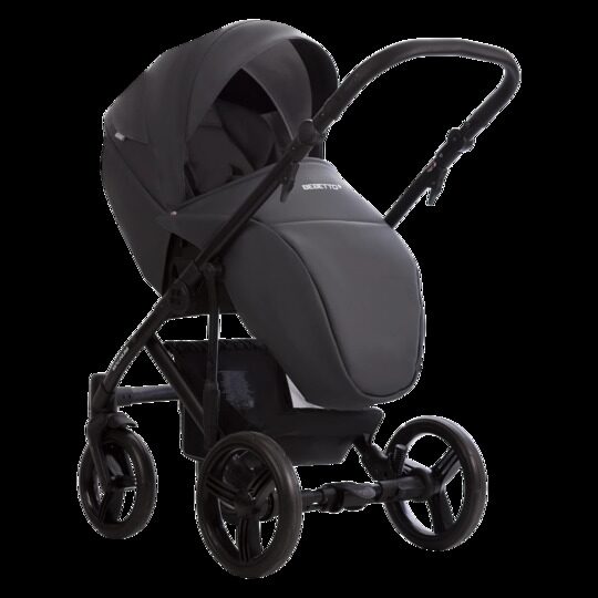 Коляска Bebetto Magnum Light Pro 2 в 1 / light pro 04 (т.серая кожа)