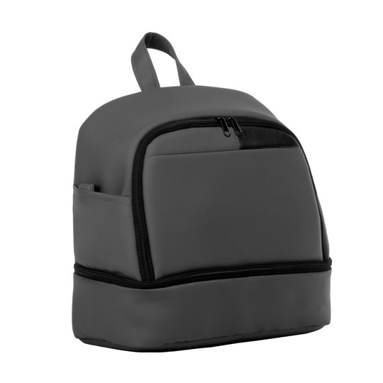Коляска Indigo AVEO ECO Plus 14" 2 в 1  / ae 06 (т.серая кожа)