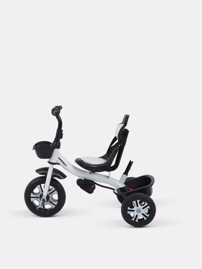 Детский трехколесный велосипед с ручкой Rant Basic DANDY RB252 / White
