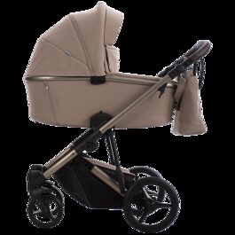 Коляска Bebetto Loren Premium Class SAND 3 в 1 / Sand 02 (бежевый)