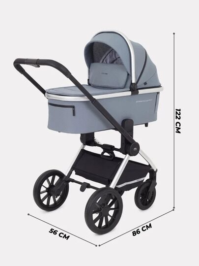 Коляска MowBaby Tilda 2 в 1 / MB064 Blue