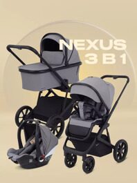 Коляска Rant Basic Nexus 3 в 1 RA106 / 2025 Grey