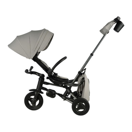 Складной трехколесный велосипед Qplay S700-17 RIDER SL Grey (Rub-Graphite)