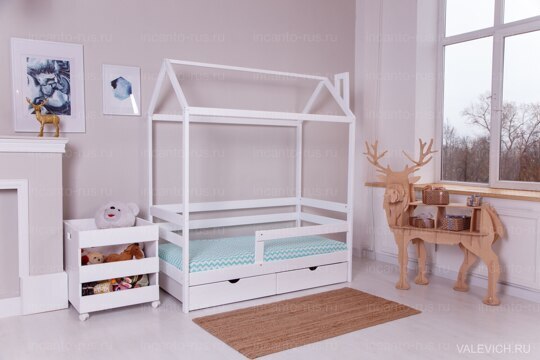Кровать-домик подростковая Incanto Dream Home с ящиками