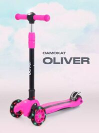Самокат трехколесный MOWBaby MC030 OLIVER / Purple